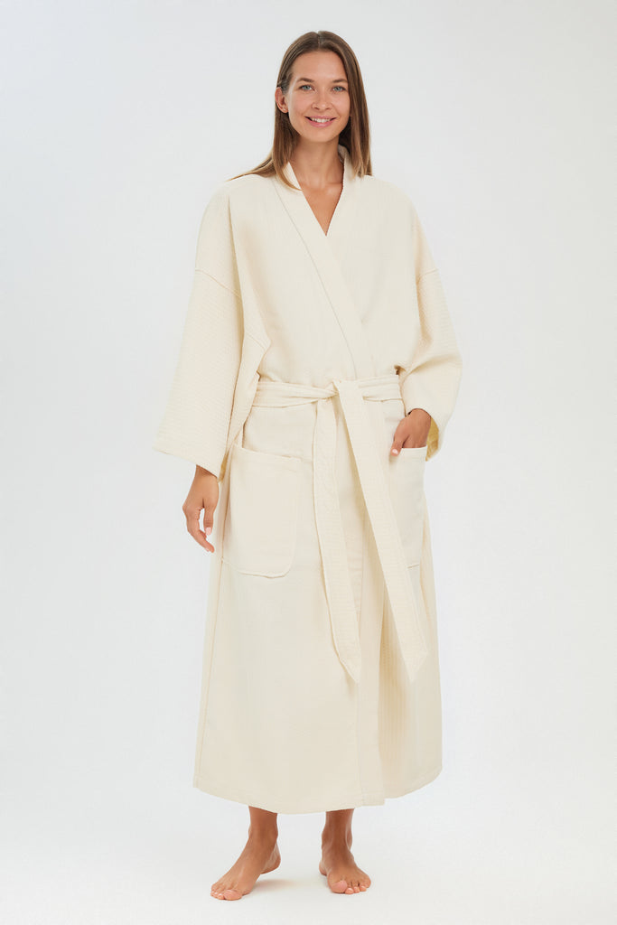 Diamond Style Waffle Robe