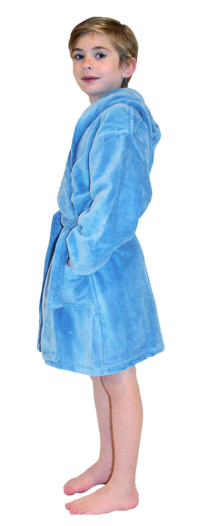 Kids Terry Velour Coverups - Side