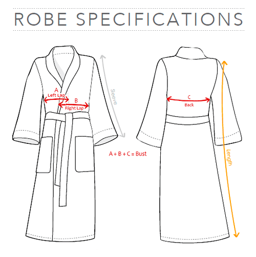 Bath Robe Chart Bathrobe Size Chart at Charles Mcclelland blog