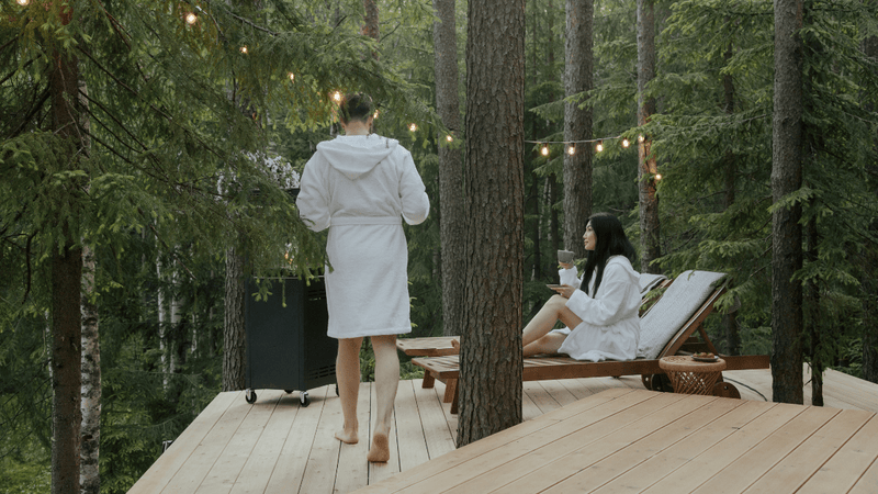 sweatshirt bathrobe