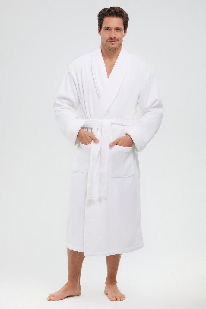 14oz. Ultimate Velour Shawl Robe