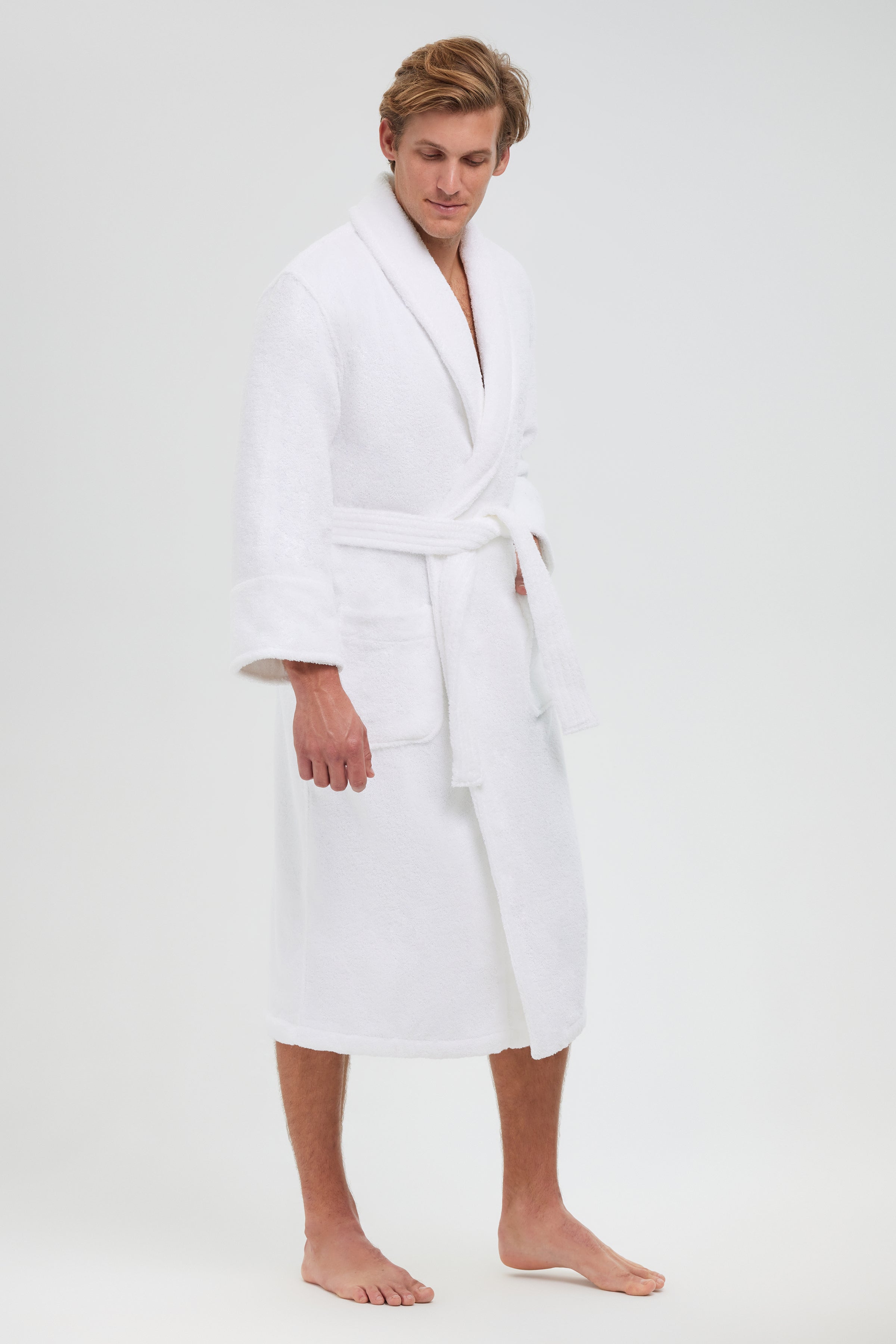 Heavyweight Robe 16oz. Terry Shawl Robe | Heavy Terry Cloth Bathrobe