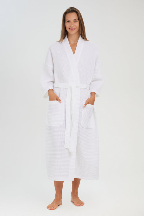 Whispy Robe Waffle Robes | Waffle-Weave Robes | Monarch Cypress Online