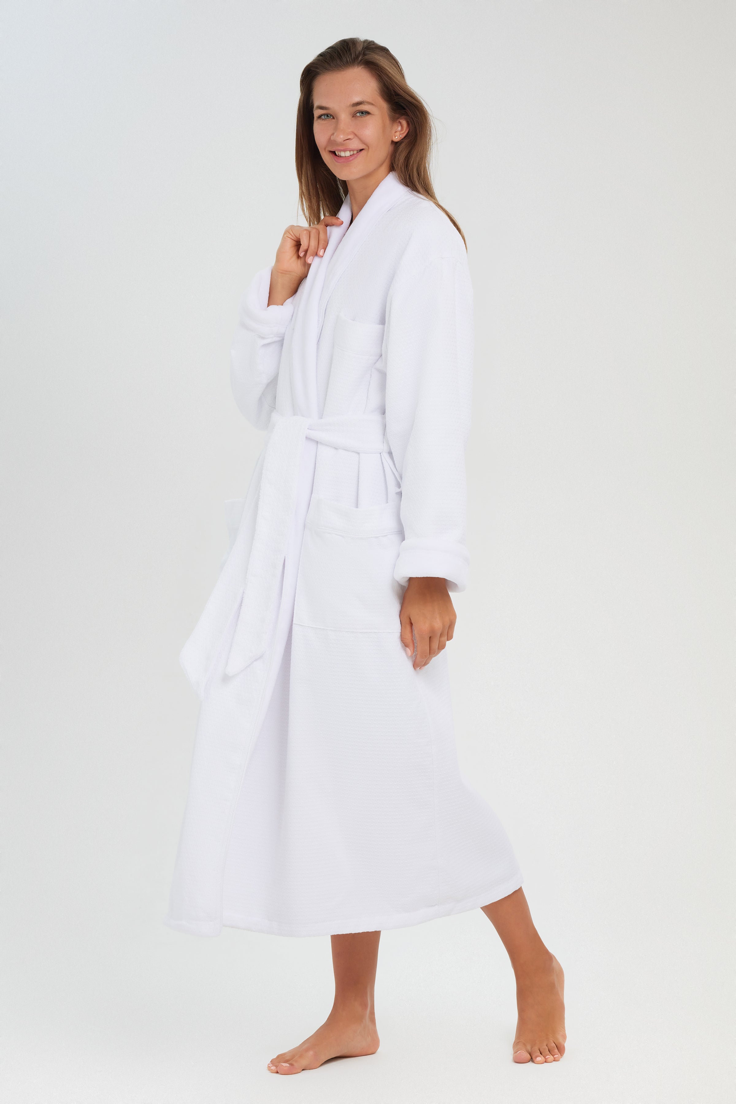 fleece lined waffle dressing gown Waffle Blanket