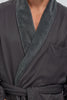 Microfiber Shawl Robe Lined in Plush