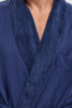 Microfiber Shawl Robe Lined in Plush