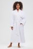 Hotel Overrun Microfiber Shawl Robe Lined In Terry (With Logo)