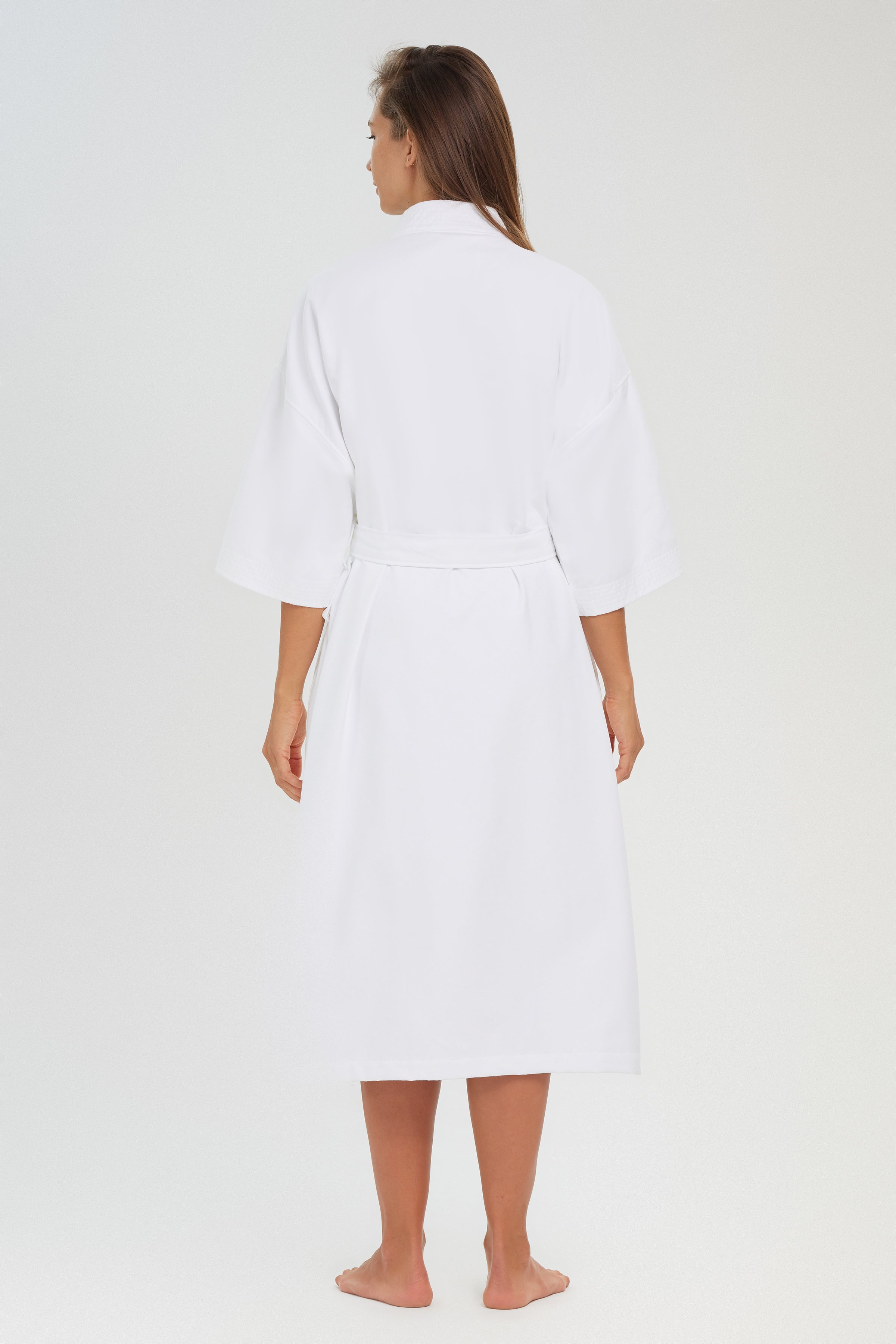 Chamois Microfiber Kimono Robe