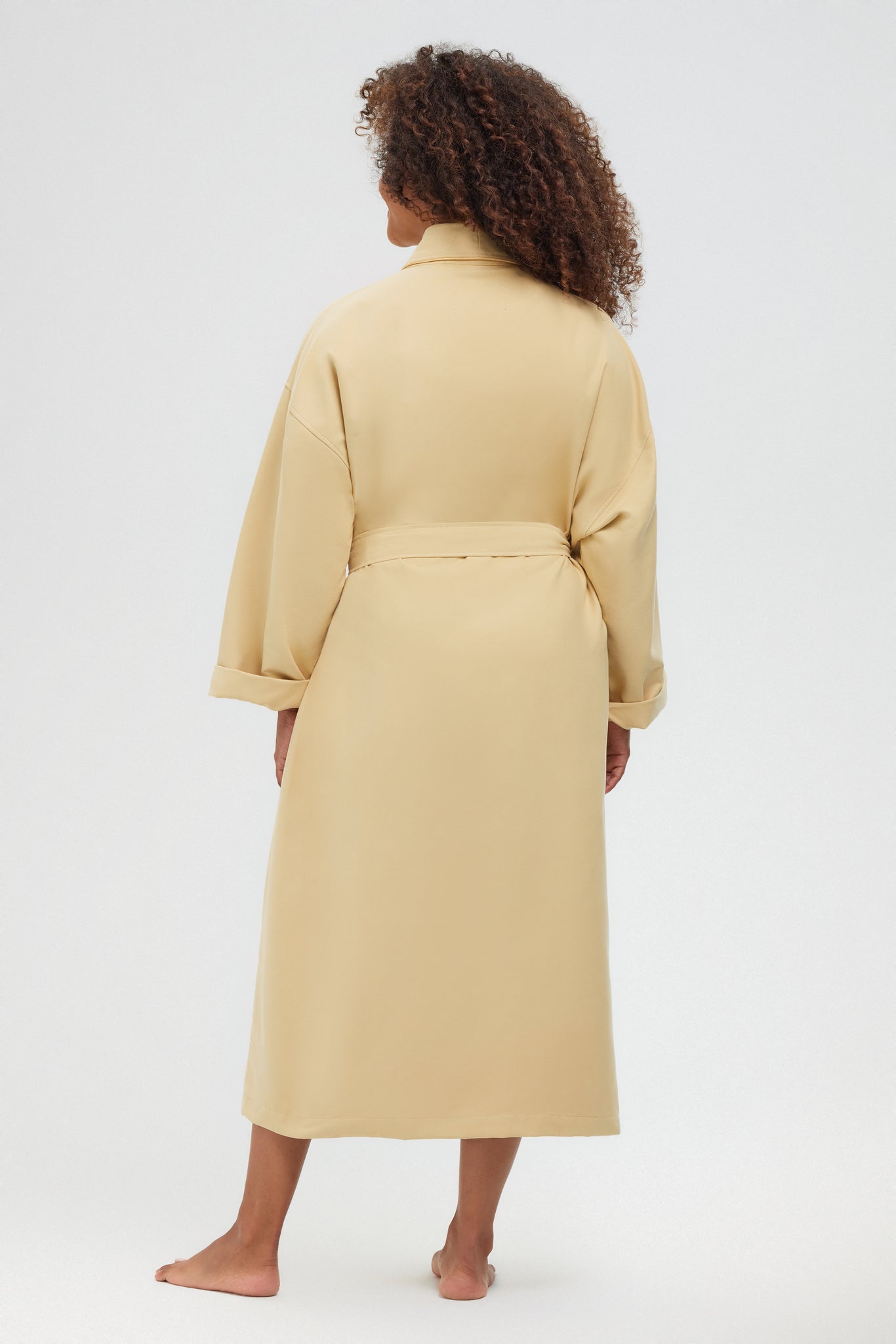 Piped Shawl Chamois Robe