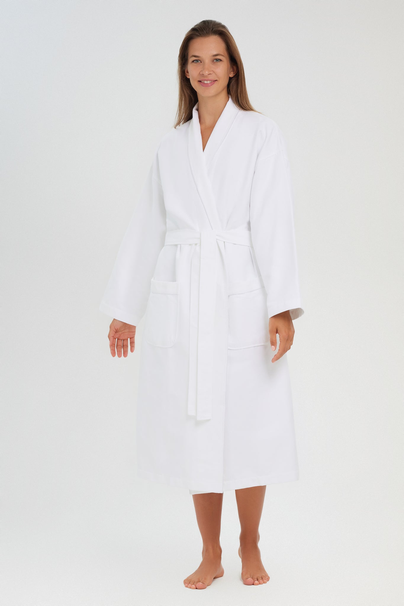 Piped Shawl Chamois Robe