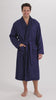 Microfiber Shawl Robe Lined in Plush