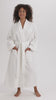 Shell Pattern Shawl Collar Waffle Robe