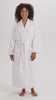 Square Waffle Shawl Robe Lined In Terry